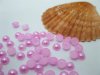 5000Pcs 5mm Light Purple Semi-Circle Simulated Pearl Bead Flatba