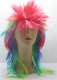 4Pcs Multi Colored Fancy Dress Up Wigs Costume Party