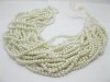 1Bag X 1700Pcs Glass Pearl Color Pearl Beads 6mm Dia.