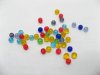 1000gram 4mm Round Plastic Beads Mixed Color