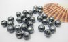 478 Light Grey Round Simulate Pearl Beads 10mm