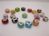 50Pcs New European Glass Beads w/Silver Core Assorted 50Pcs New European Glass Beads w/Silver Core Assorted