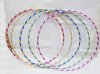 10 New Colorful Hula Hoops Exercise Sports Hoop 75cm