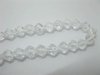 50 Strands X 60 Clear Bicone Glass Beads 5mm New
