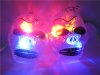 48 Transparent Plastic Flashing Skull Necklaces For Disco 48 Transparent Plastic Flashing Skull Necklaces For Disco