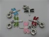 20 Enamel European Thread Beads with Dragonfly pa-m67 20 Enamel European Thread Beads with Dragonfly pa-m67