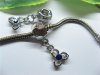 50 Alloy Thread European Beads with Dangle pa-m242 50 Alloy Thread European Beads with Dangle pa-m242