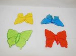 24X Funny Squishy Butterfly Sticky Toy for Kids Mixed