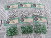 36Pkts Charms Ball Jingle Bell Beads Pendants 3Sizes Mixed