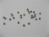 1000 Nickel plated Corrugated Ball Beads Spacer 5mm 1000 Nickel plated Corrugated Ball Beads Spacer 5mm