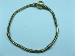 4Pcs Bronze Plated European Bracelet 21cm