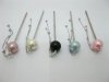 12Pcs Elegant Hair Stick Hair Pins with Rhinestone Mixed