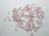 1Pack X 38000Pcs Pink Bugles Glass Tube Beads