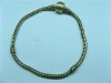 4Pcs Bronze Plated European Bracelet 20cm 4Pcs Bronze Plated European Bracelet 20cm