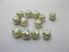 1300Pcs 10mm Light Green Knot Loose Beads Finding