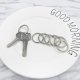 200 Nickel Plated Split Ring Split Key Rings 30mm kr-a46 200 Nickel Plated Split Ring Split Key Rings 30mm kr-a46