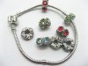 10 Alloy Charms European Thread Beads ac-sp415