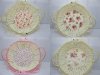 10X Fancy Handmade Round Paper Crochet Basket w/Handle 10X Fancy Handmade Round Paper Crochet Basket w/Handle