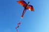 1X 3D Dragon Kite Reel Outdoor Game Single Line With Tail 1X 3D Dragon Kite Reel Outdoor Game Single Line With Tail