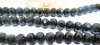 10Strand x 72Pcs Black Rondelle Faceted Crystal Beads 8mm