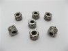 60 Alloy Pandora Carved Metal Thread Beads ac-sp279 60 Alloy Pandora Carved Metal Thread Beads ac-sp279