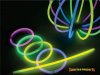100Pcs Glow in the Dark Sticks 5x560mm for Disco Party 100Pcs Glow in the Dark Sticks 5x560mm for Disco Party