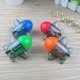 30Pcs Plane Shape Single Hole Pencil Sharpener Mixed Color