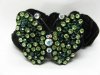 12pcs Chic Designer Hair Clips,Rhinestone Floral Clips