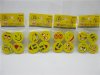36Pack x 4pcs Yellow Smile Face Different Expression Erasers