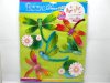 4Sheet Dragonfly Window Wall Room Decorative Stickers For Girls 4Sheet Dragonfly Window Wall Room Decorative Stickers For Girls