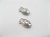 200 Silver Fish Beads Spacer ac-sp297 200 Silver Fish Beads Spacer ac-sp297
