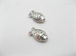 200 Silver Fish Beads Spacer ac-sp297