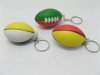 48 Anti-Stress PU Foam Rugby Football Key Rings