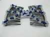 12X Stretch Beaded Double Magic Clip Hair Combs Mixed 12X Stretch Beaded Double Magic Clip Hair Combs Mixed