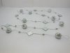 5X Disco Mirror Ball Beaded Chain Wedding Home Decoration 5X Disco Mirror Ball Beaded Chain Wedding Home Decoration