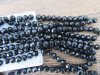 10Strands X 32Pcs Black Facted Glass Beads 10mm Dia. 10Strands X 32Pcs Black Facted Glass Beads 10mm Dia.
