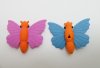 36Pcs New Butterfly Shape Erasers Mixed Color 36Pcs New Butterfly Shape Erasers Mixed Color