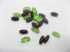 1000gram Purple & Green Plastic Beads