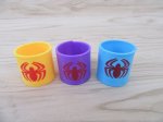 4x12Pcs Spider Slinky Rainbow Spring Great Toy Mixed Color