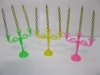 1Sheets X 20set Magic Relighting Trick Candles W/Candle Holder