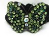 12pcs Chic Designer Hair Clips,Rhinestone Floral Clips