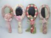 10X Make-up Hand Held Oval Shaped Mirrors European Style 10X Make-up Hand Held Oval Shaped Mirrors European Style