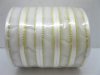 5Rolls X 250Yards White Edged Organza Ribbon 25mm 5Rolls X 250Yards White Edged Organza Ribbon 25mm