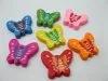 300Pcs Wooden Butterfly Beads Mixed Color 300Pcs Wooden Butterfly Beads Mixed Color