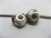 50 Lovely Scorpion Glass European Beads be-g424