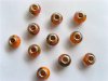 100 Orange Murano Glass European Beads 10mm 100 Orange Murano Glass European Beads 10mm