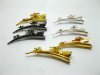 60pcs Bulk Assorted Horn Hair Clips - New 60pcs Bulk Assorted Horn Hair Clips - New