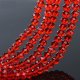 10Strand x 95Pcs Red Rondelle Faceted Crystal Beads 6mm 10Strand x 95Pcs Red Rondelle Faceted Crystal Beads 6mm
