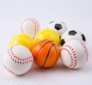 12 Anti-Stress PU Foam Football Basketball Etc Squeeze Reliever