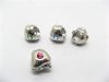 20 Alloy Apple Thread European Beads ac-sp545